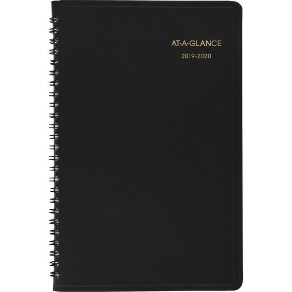 At-A-Glance Book, Appt, Wk, Ay, Leather, Bk AAG7095705